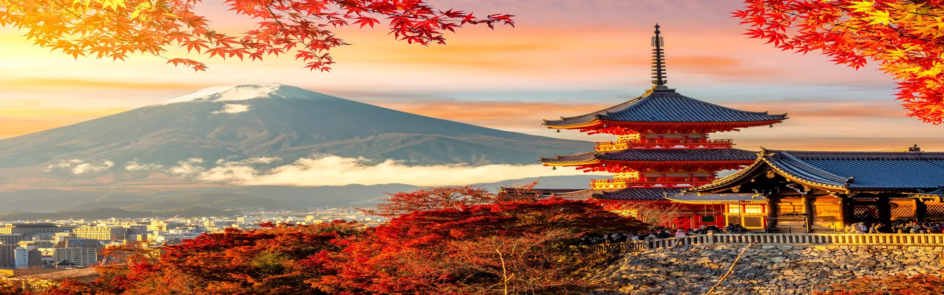 06jdxacq6t8l96n2oypjupm1dqw7 Kiyomizudera Temple in Kyoto with autumn leaves and Mount Fuji Heera Holiday Tours & Travels